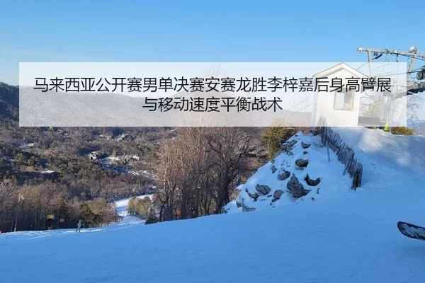 马来西亚公开赛男单决赛安赛龙胜李梓嘉后身高臂展与移动速度平衡战术